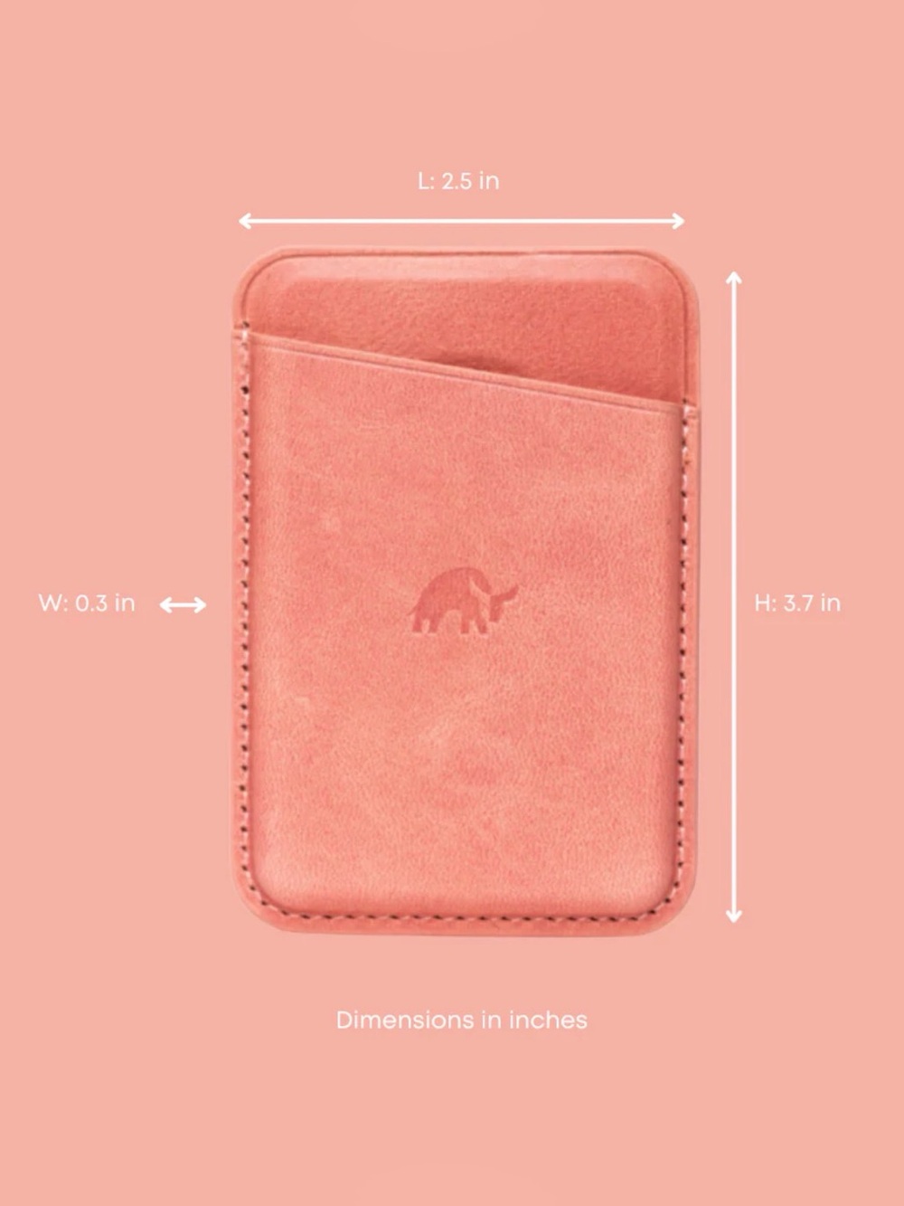 Bullstrap Magnetic Wallet has functionality of a 1-3 card with MagSafe magnets.